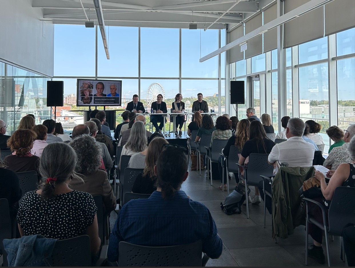 Conférence « Revoir la pauvreté au Québec - Bilan de recherche et pistes d’action ».